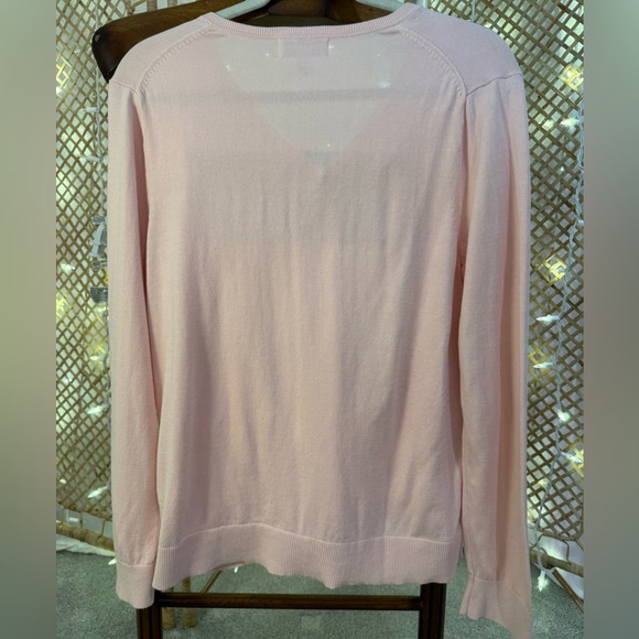 ✨ Banana Republic Forever Sweater – Women’s Large – Soft Blush Pink ✨ - Picture 3 of 6